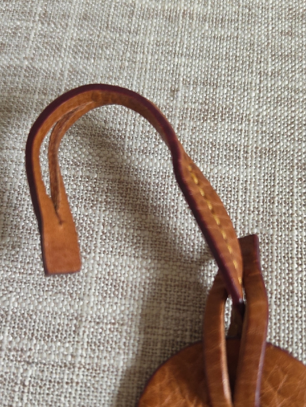 Dooney & Bourke Leather Bag Tag - Picture 2 of 7